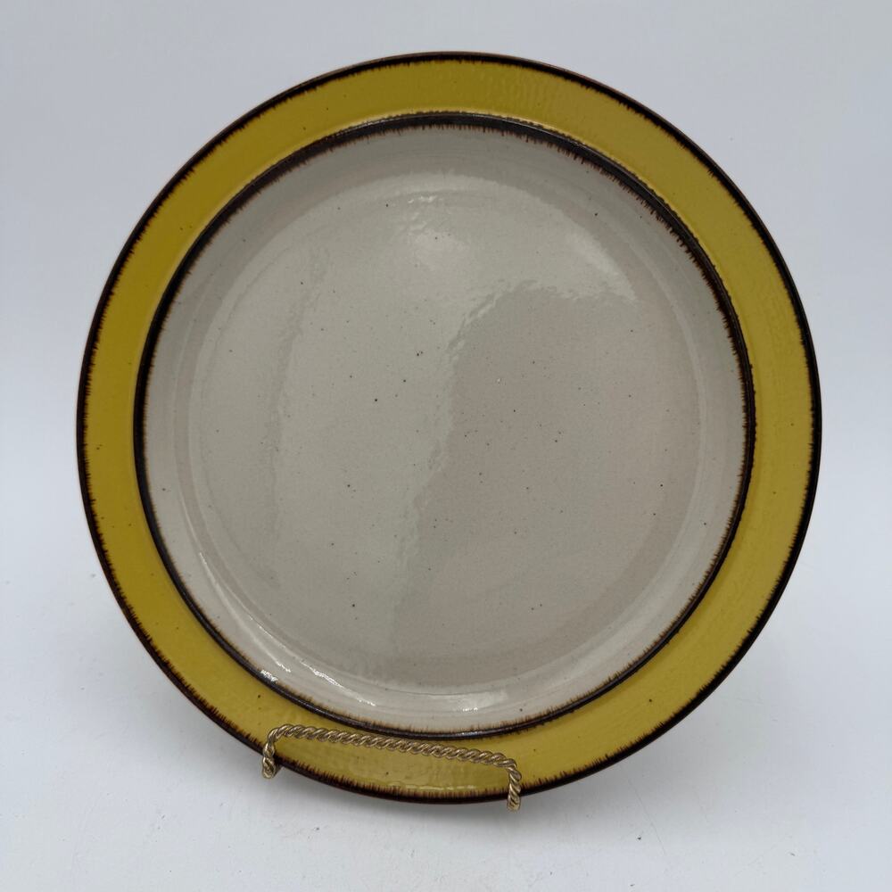 Vintage Sango Citron 659 Dinner Plate Japan MCM Rainbow Stoneware